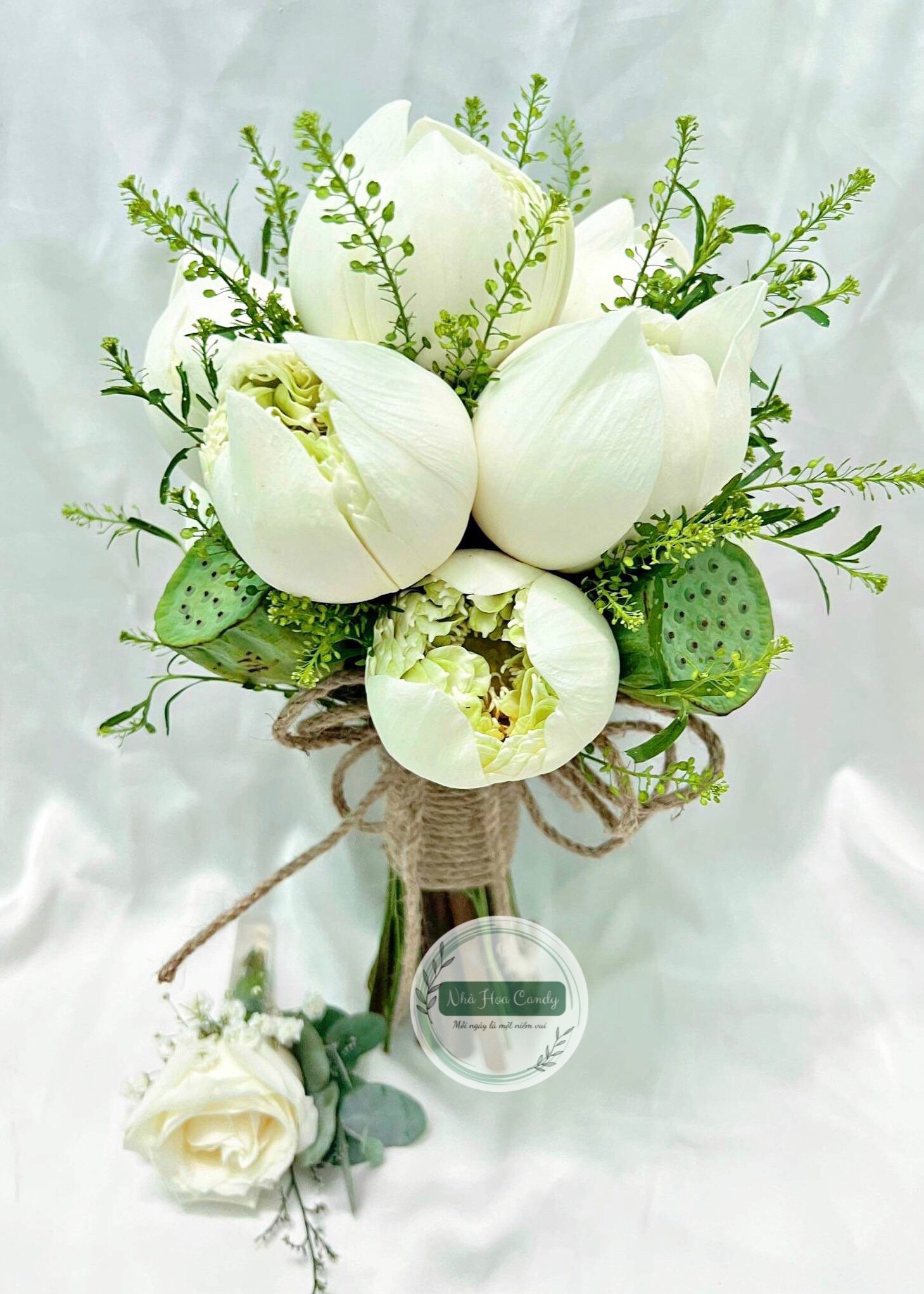 Cưới nhau đi - Hoa cưới sen trắng